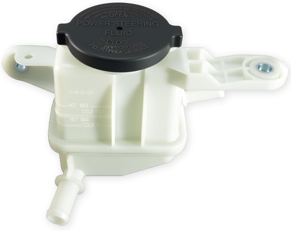 Power Steering Reservoir Tank with Cap Fit for Subaru Forester 2009-2013 Impreza 2008-2014 WRX 2015-2017 WRX STI 2.0L 2.5L Replace 34630AG001 34630AG000 Durable Leak-Resistant Fluid Tank