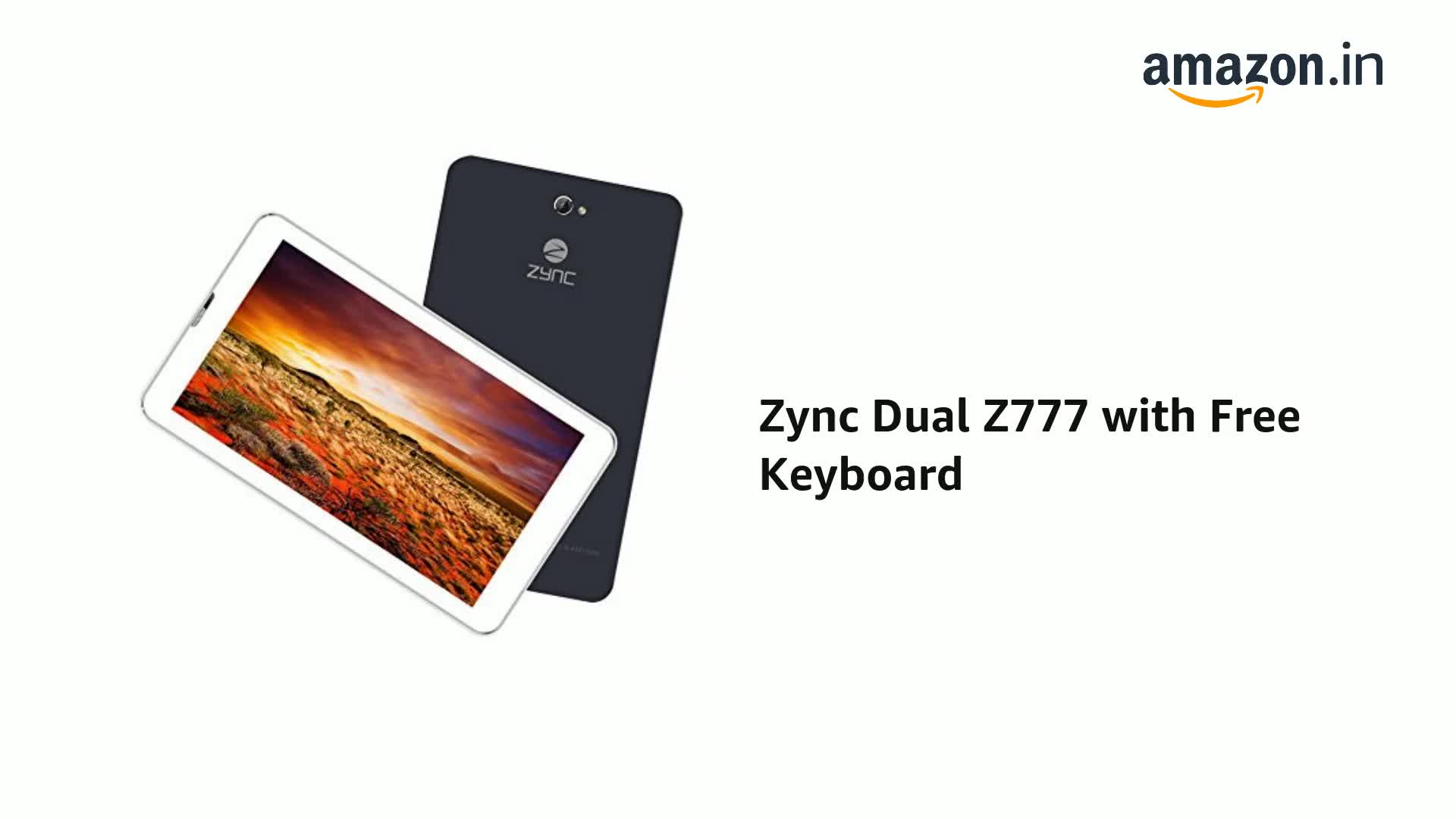 Zync Dual Z777 with Free Keyboard : Amazon.in: Electronics