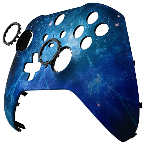 image for eXtremeRate Blue Nebula Replacement Faceplate Cover for Xbox One Elite