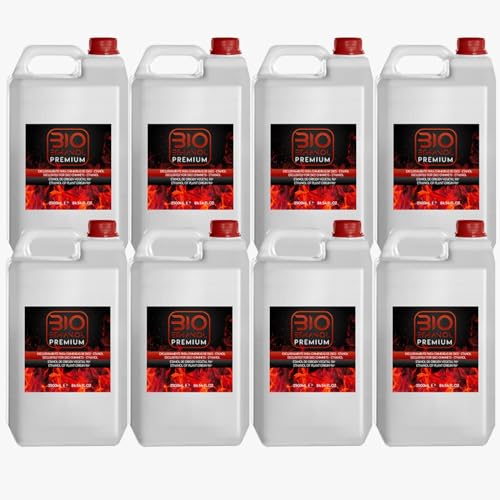 Garrafa Bioetanol Premium 8 x 2,5 litros
