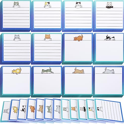 Bloc-notes autocollants chat pour ne plus oublier vos tâches importantes au bureau