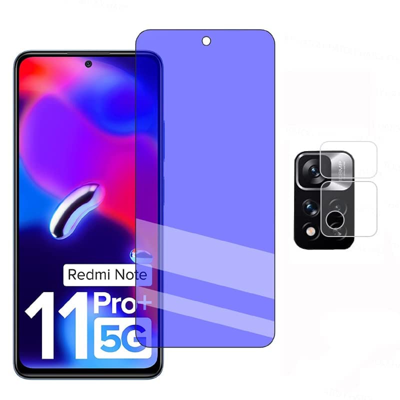 AYRA Anti Blue-Ray Tempered Glass with Camera Lens Protector For Redmi Note 11 PRO Plus 5G (Case Friendly,2 in 1 Combo) (B0BF1YVB49) Amazon Price History, Amazon Price Tracker