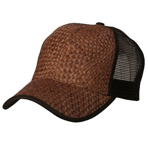 Straw Trucker Cap