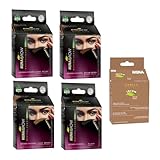 Mina ibrow Henna Regular Pack & Coloring Tint Kit (Light Brown, Medium Brown, Dark Brown, Black, Blonde)