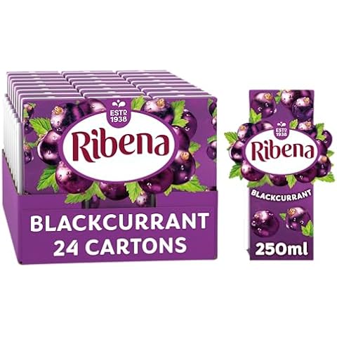 Ribena Blackcurrant Juice Drink Cartons Cover