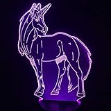 【Lámpara Visual Creativo】Esta lámpara óptica illusion 3D usando la placa de guía de luz óptica de acrílico grabado de una variedad de gráficos 2D crear un patrón atractivos efectos visuales y de iluminación en 3D estereoscópico, parece viva e interesante, buen efecto luminoso y lleno de creatividad.