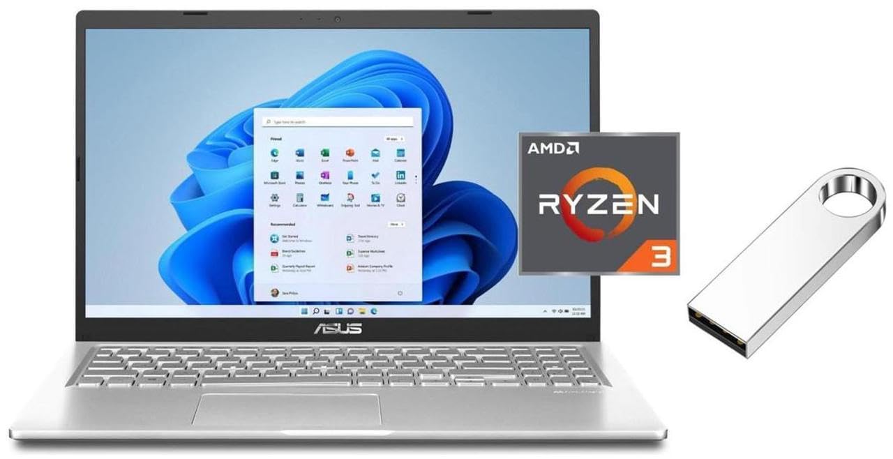 Amazon.com: ASUS Vivobook 15.6” FHD Laptop | AMD Ryzen 3 3250U 