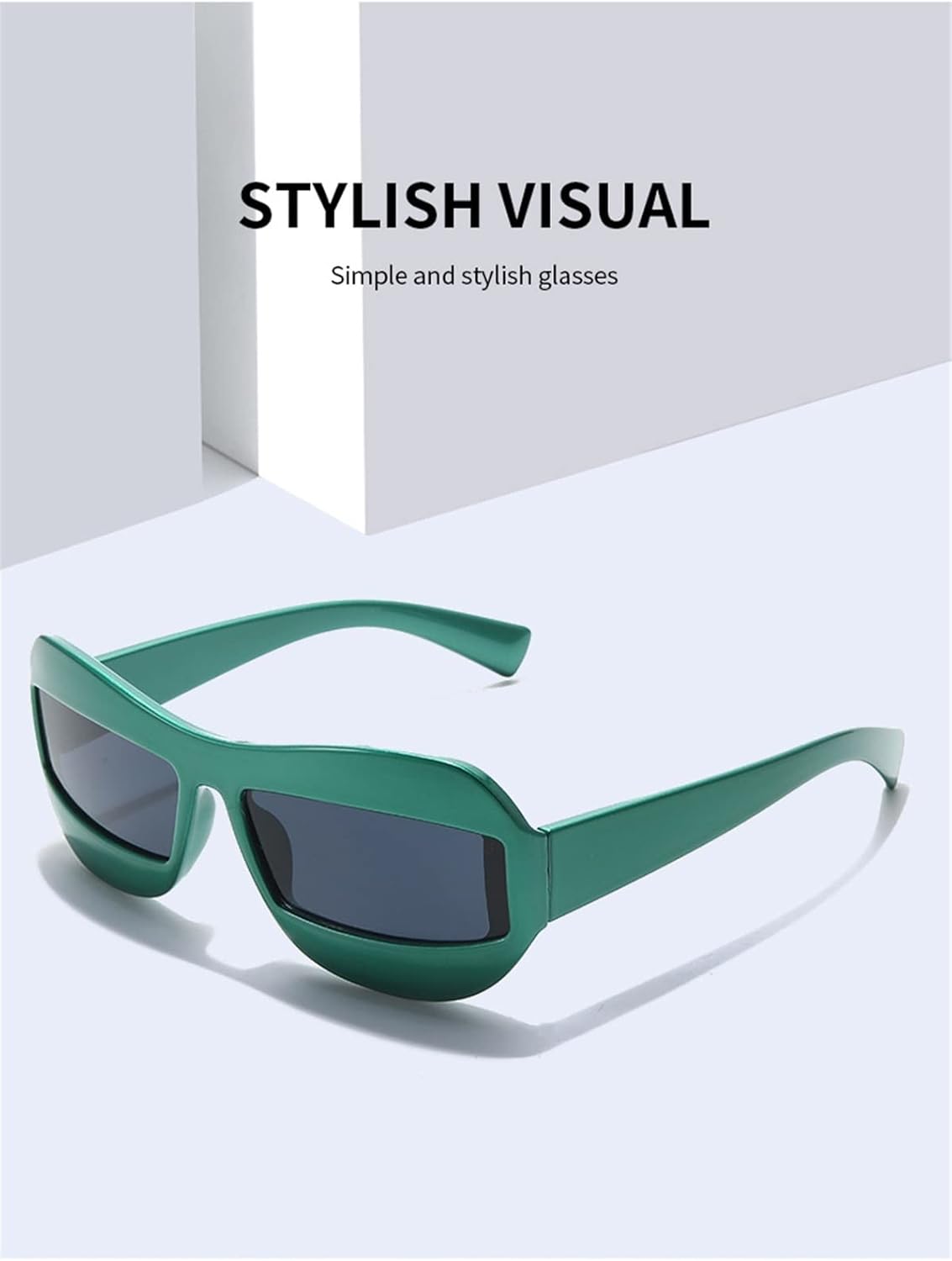 Men's Outdoor Vacation Large Frame Sunglasses Sports Women Driving Decorative Sun Glasses