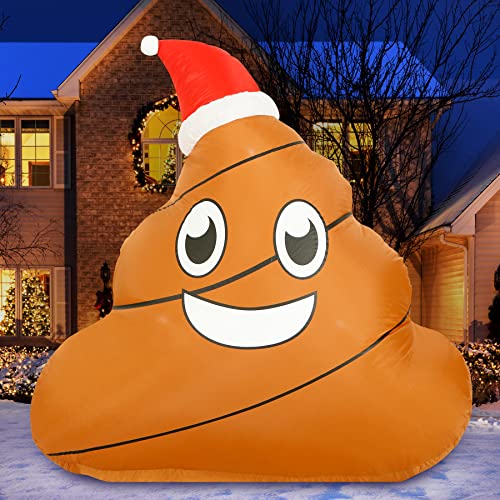 What is Reddit's opinion of Holidayana 4 ft Inflatable Christmas Poop