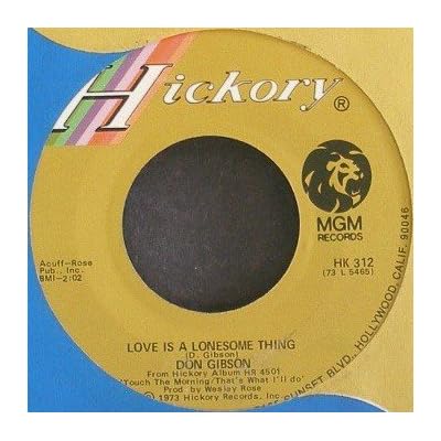 Love Is A Lonesome Thing