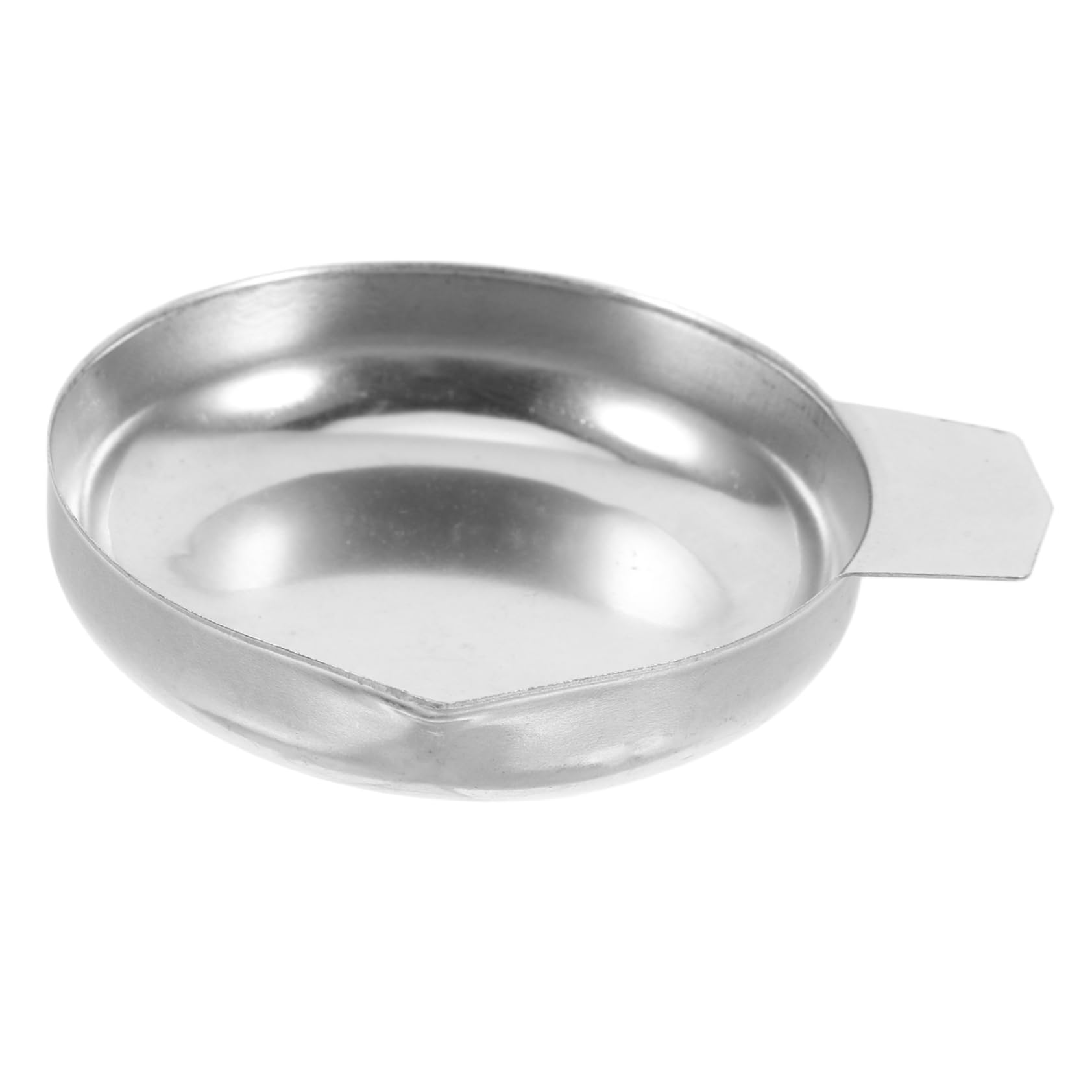 DOITOOL Sturdy Stainless Steel Weighing Pan Versatile Design for Jewelry Lab Precision Weighing Trays