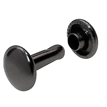 100 Rivets En Cuir – 9mm X 8mm – Ton Bronze – Uxcell – Neuf