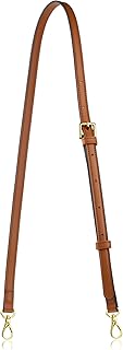 Allzedream Leather Purse Strap Replacement Crossbody Handbag Long Adjustable, Brown, M