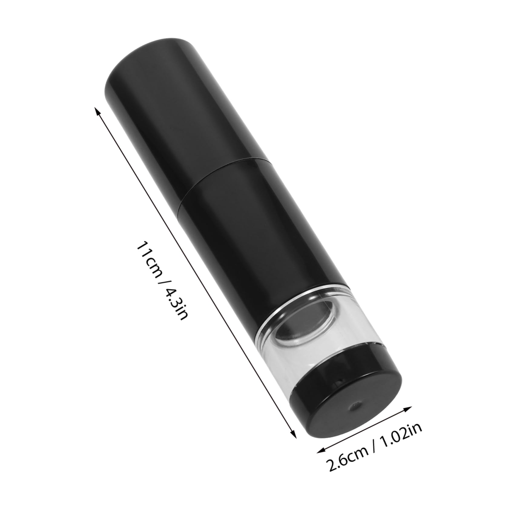 HONMEET Knob Makeup Brush Portable Travel Makeup Brush Highlight Contour Blush Face Blush Refillable Loose Powder Bottle Jars Misting Spray Bottles Plastic