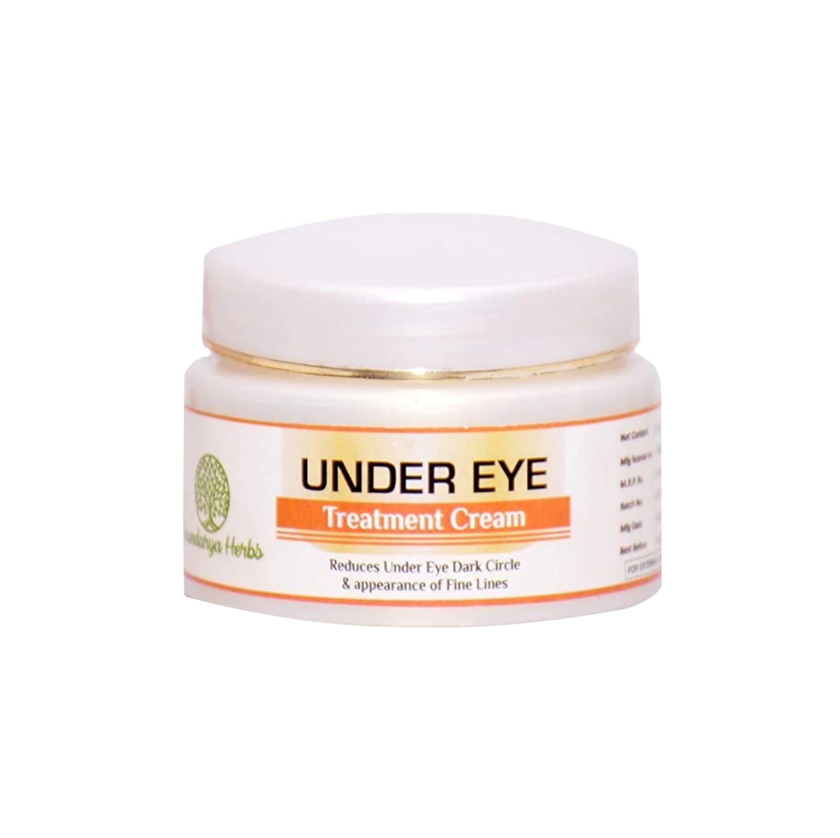 Under Eye Treatment Cream - Reduces Under Eye Dark Circles & Appearance of Fine Lines