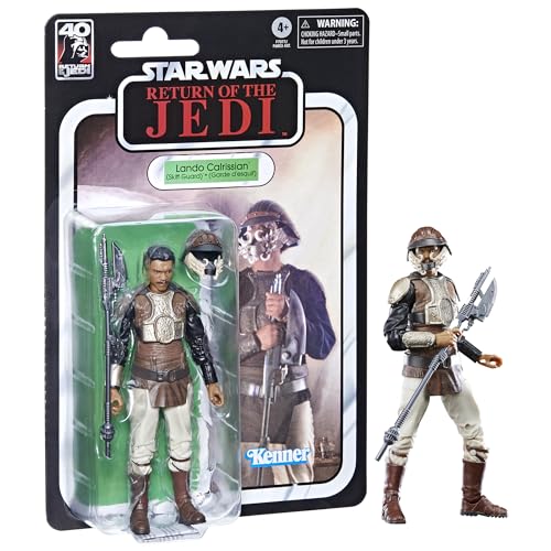 Star Wars The Black Series Lando Calrissian, 15 cm große Action-Figur Rückkehr...