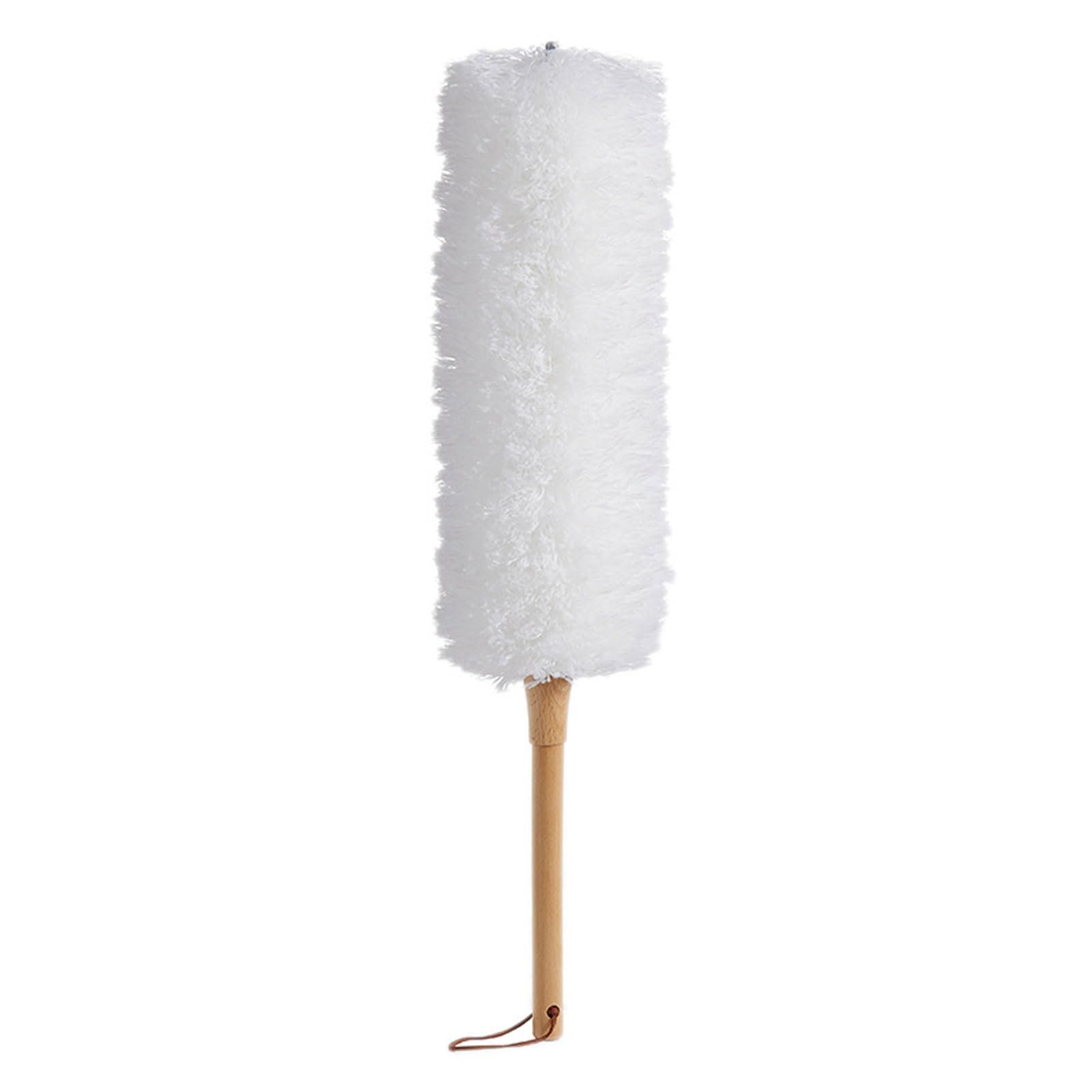 Plumeros for Limpieza, Plumero de Microfibra, Varita for Quitar el Polvo, Herramienta, plumeros Mano con Cabezal Flexible, Lavables(White)