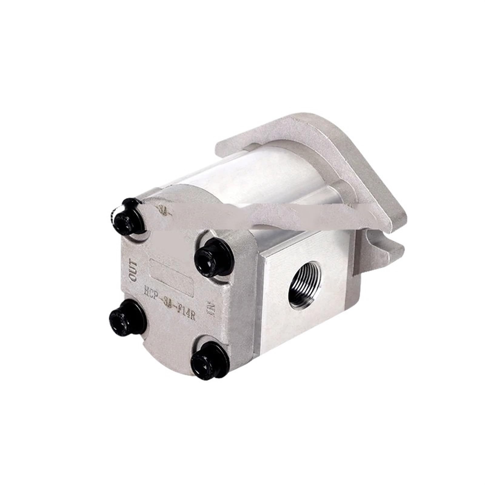 Pompa idraulica a ingranaggi HGP-3A-F17R Pompa a ingranaggi singola ad alta pressione Pompa idraulica a ingranaggi con valvola di regolazione della pressione manuale Pompa per olio ingranaggi (HGP-3