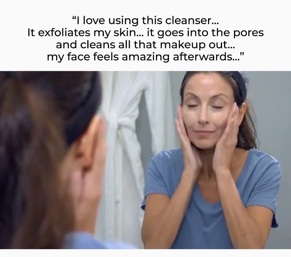 NassifMD Glycolic Acid Face Wash, Hydrating Facial Cleanser, Anti aging Face Wash, Glycolic cleanser for Face for Wrinkles and Fine Lines, Evens Skin Tone, Glycolic Face Wash - Image 5