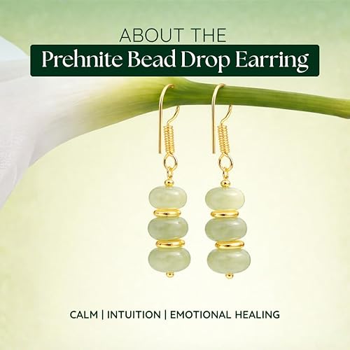 Miniatura 3 de Gempires Lightweight Beaded Earrings Handmade Gemstone Jewelry Hypoallergenic Gold Plated Dangling Earrings For Women Yaxaite