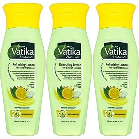 Dabur Vatika Champú con limón anticaspa Cover