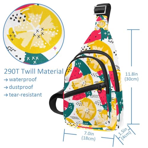 Mochila bandolera pequeña de 30x18cm para actividades al aire libre y turismo 4