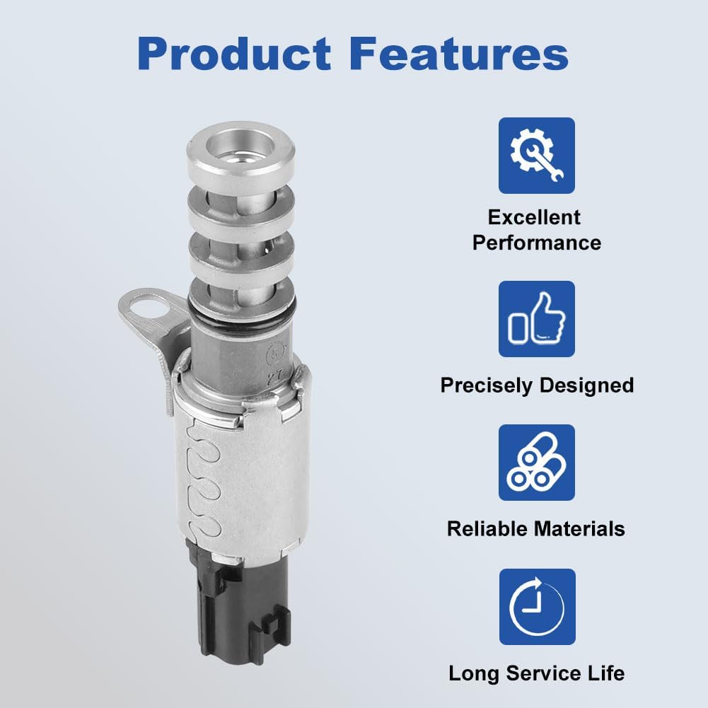 Engine Variable Valve Timing Solenoid Replacement for 23796-EZ30A 590-1312 Compatible with Nissan Pathfinder Sentra TITAN XD Infiniti QX60 2016-2019 Oil Control