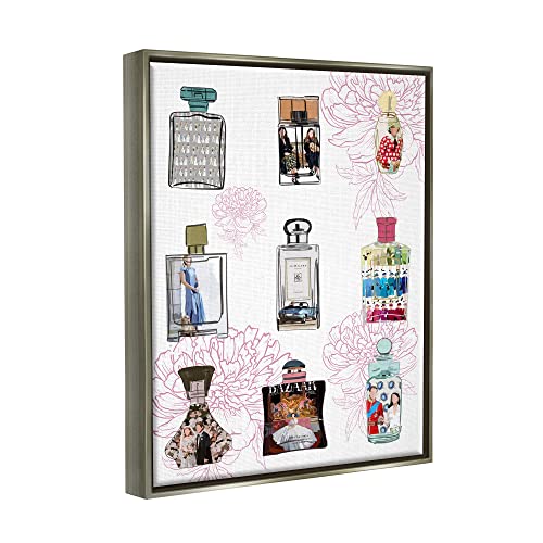 Image of 'Polished Perfume Stylish Luxury Fashion'| Floating Frame Canvas Art