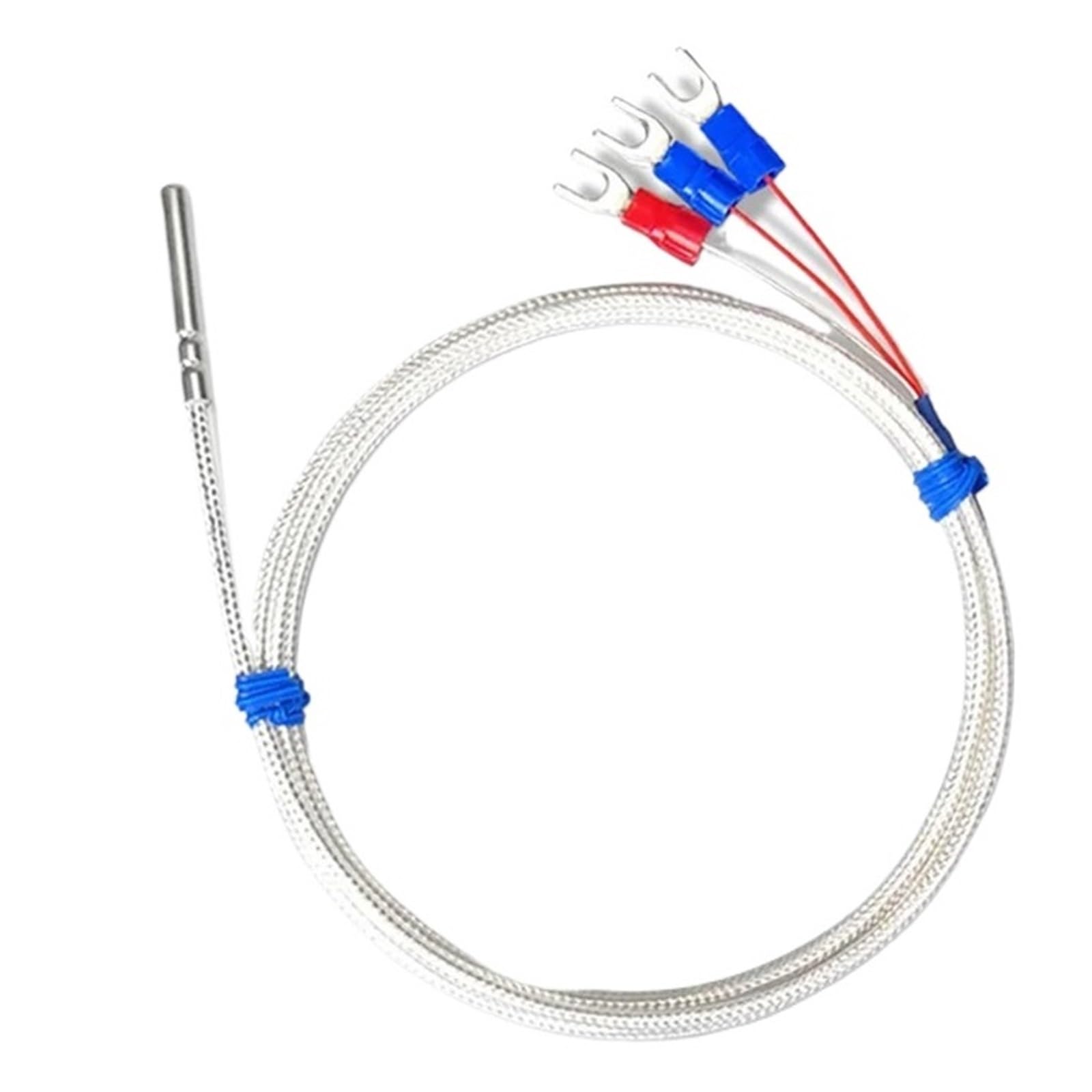 Termopar Con Sensor De Temperatura PT100 Acero Inoxidable Cable 0,5/1/2/3/4~10M Resistente Al Agua A Altas Temperaturas | PT100 Type 10M