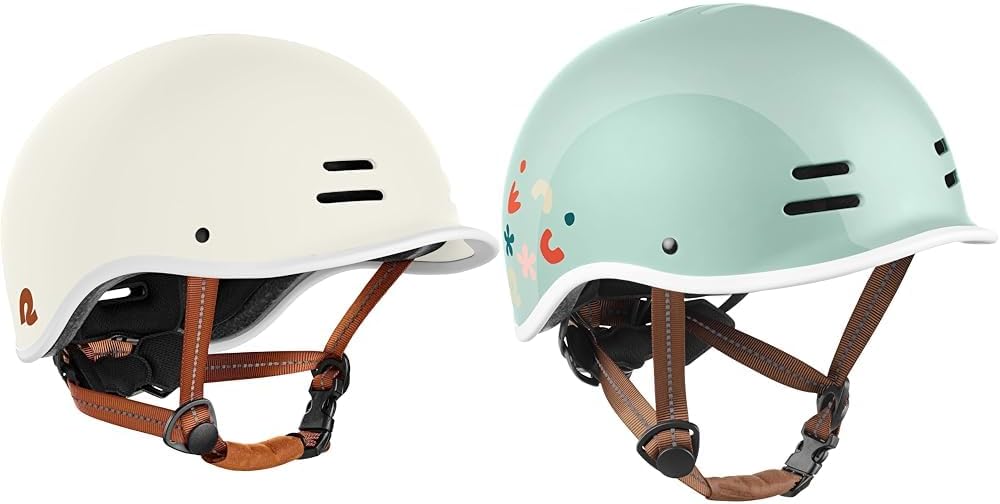 Retrospec Remi Adult & Kids Bike Helmets - Men, Women & Youth Adjustable Safety Helmets for Biking, Skating