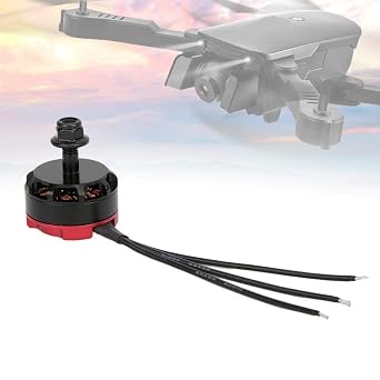 RC Brushless Motor, RS2205 2300KV 2205 CW/CCW Brushless Motor Quad Drive Motor for RC Racing Car Accessory (Red)