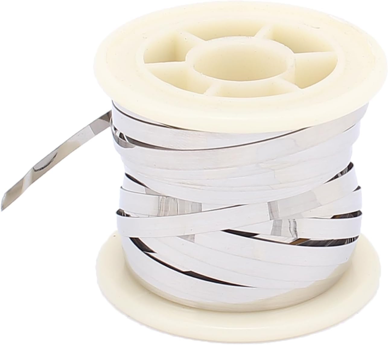 Flat Heater Wire Nichrome High Resistance Stability,[for Heating Elements Machine] - 16.4Ft(5m) x 0.2 x 4mm/1 Pcs