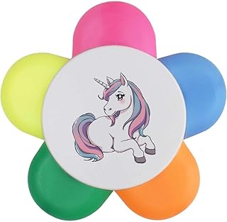 Azeeda 'Pastel Unicorn' Flower Shape Highligh...