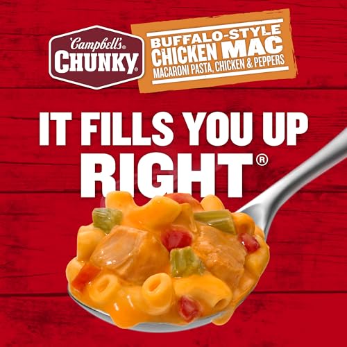 Image of Campbell's Chunky Buffalo-Style Chicken Mac Soup, 18.8 oz Can