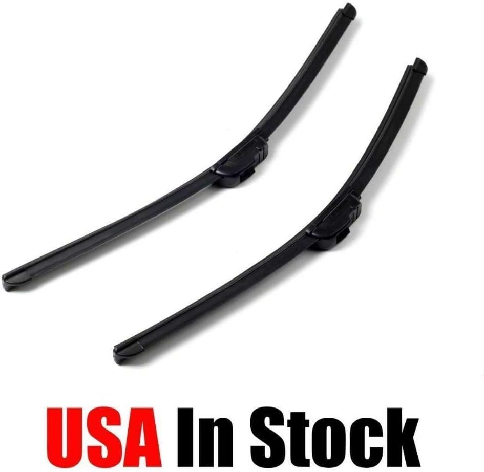 Windshield Wipers Wiper 2 Blades Set -24"+20" Type-G Replacement Wiper Single Blades for Original Equipment U/J Hooks