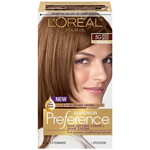 L’Oreal Superior Preference 5G Medium Golden Brown Pack 3 miniatura 2