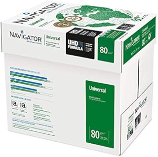 Navigator Universal Paper Multifunctional Ream-Wrapped 80gsm A4 White Ref NAV0317 [5 x 500 Sheets]