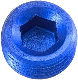 Red Horse Performance 932-02-1-02(1/8) Npt Hx Hd Pipe Plug-Blu