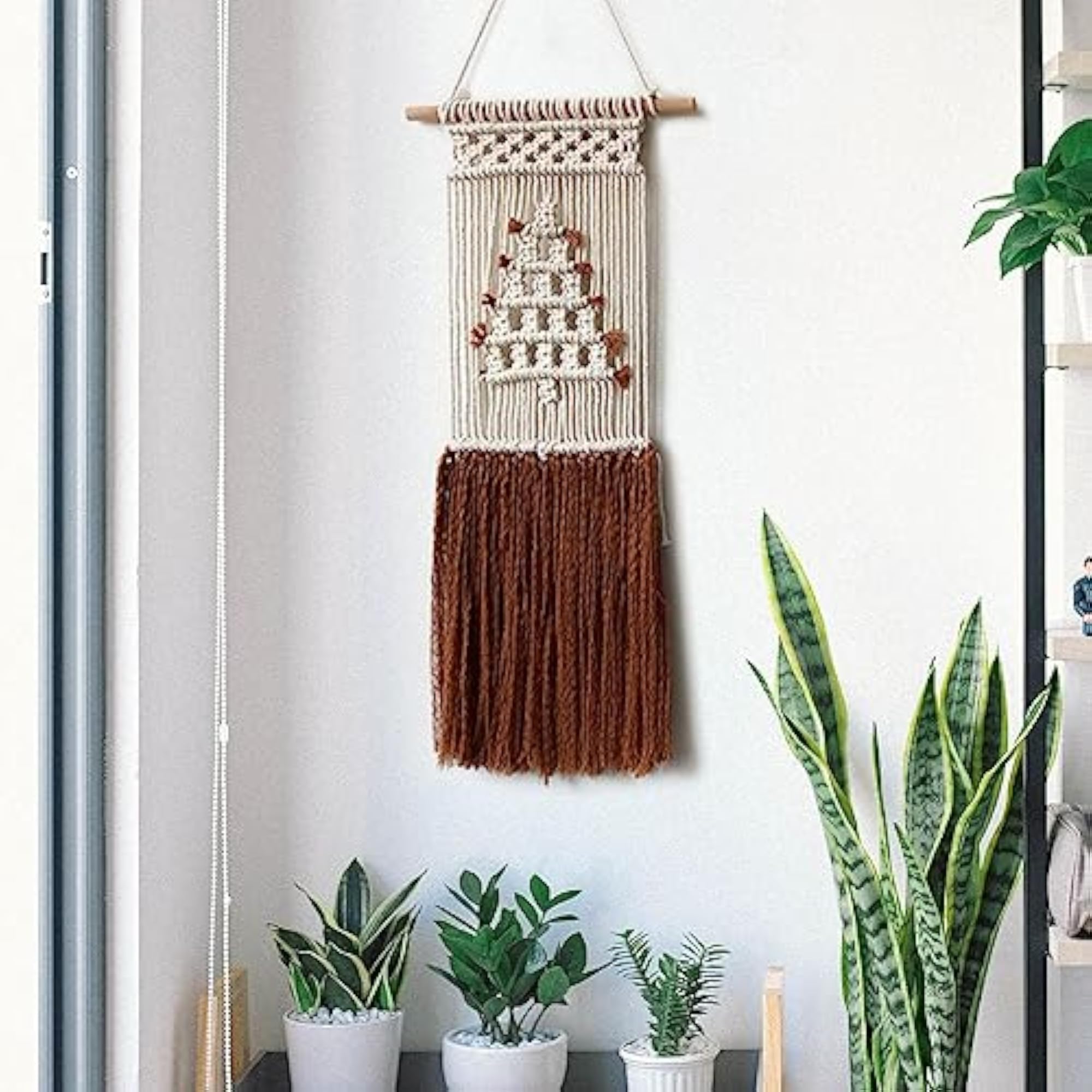 Macrame Wall Hanging Bohemian Chic Hand Woven Tapestry