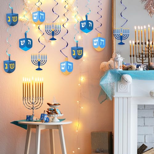 44-Pcs-Hanukkah-Dreidel-Hanging-Swirl-Decorations-Hanukkah-Decorations-Menorah-Dreidel-Hanging-Decor-for-Hanukkah-Party-Supplies-Chanukah-Home-Decor