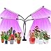 Produktbild YASBED LED Pflanzenlampe Pflanzenlicht Pflanzenleuchte mit Timer 3H/9H/12H Heillgkeitsstufen Wachsen licht Wachstumslampe Pflanzenlichter für Zimmerpflanzen Gartenarbeit