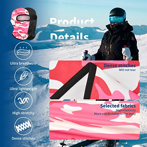 Image of YESLIFE Balaclava Ski Mask for Men and Women, Winter Face Mask, Shiesty for Skiing, Snowboarding & Motorcycle
