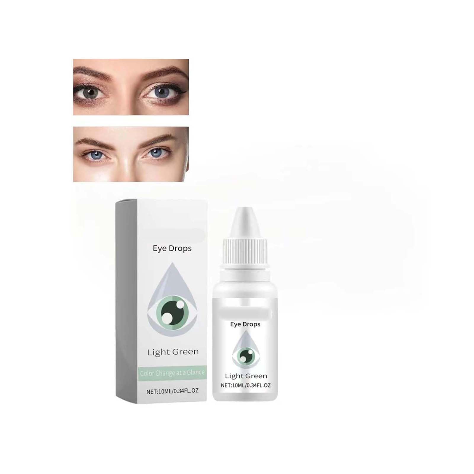 Irisink Eye Drops, Irisink Pro Eye Drops,10ml Irisink Eye Color Changing Drops, Change Your Eyes Color,Drops Eye Color Changer,Color Changing Eye Drops,Drops Change Your Eye Color (Green)