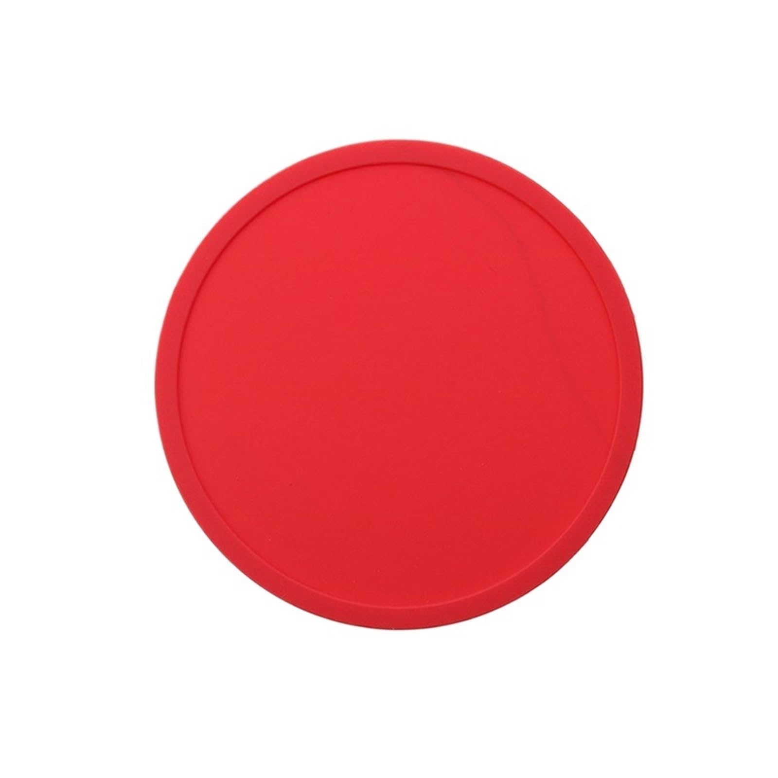 10Pcs 9cm Multifunctional Silicone Circular Coaster Tea Cup Table Anti Scalding Fouling Slip for Cap(Color3)