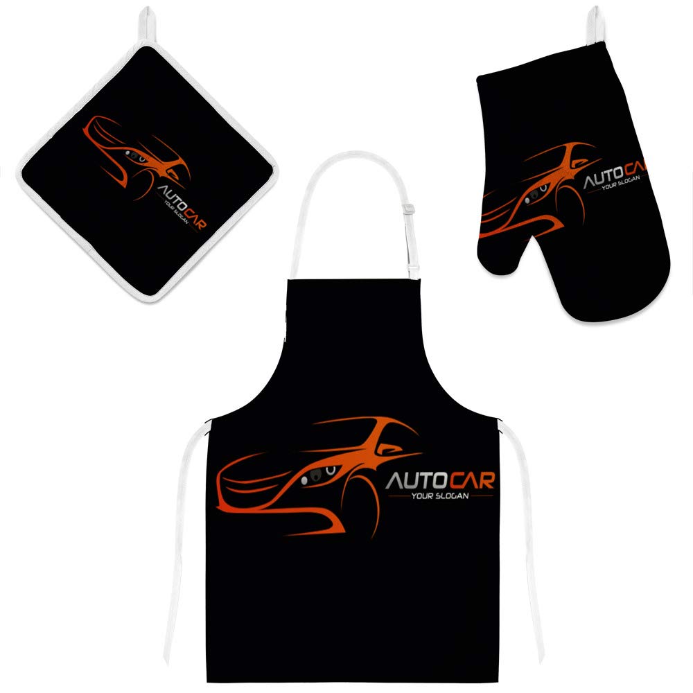 Tablier de cuisine avec poches et gants une idée cadeau surprise idéale