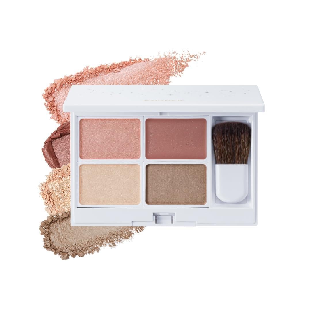 【公式】Enamor(エナモル)ジュエリーメロウフェイスパレット ホリデKAJIERI かじえり (02|柔らか体温コーラル)