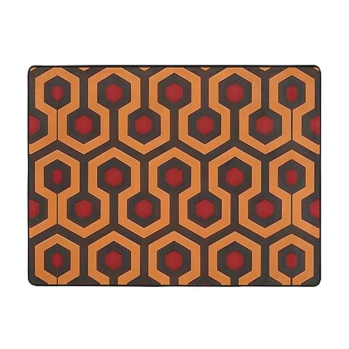 Tapis de sol antidérapant grand format rectangulaire pour salon de 160x121cm - 2