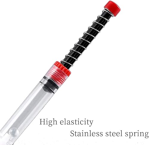 Miniatura 4 de Paquete de 6 jeringas de llenado de tinta prémium con punta de aguja roma extraíble para pluma estilográfica (embalaje a prueba de polvo)