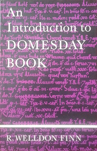 An Introduction to Domesday Book 0313250480 Book Cover