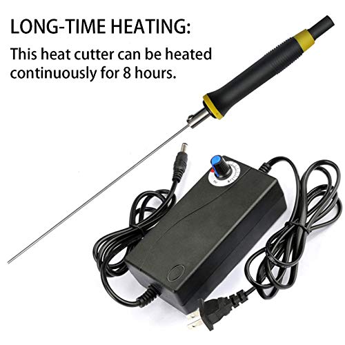 Schaumschneider Hot Knife Elektrisches Styropor-Schneidestift-Werkzeug 100-240V 36W Heißdraht-Schaumschneidemaschine Hot Pen 15CM 662 (Langzeiterhitzung kontinuierlich für 8 Stunden) - Image 6